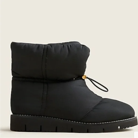 J. Crew Black Winter Boots - Picture 2 of 3